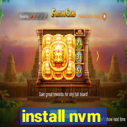 install nvm